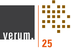 Verum Clinical Research logo.