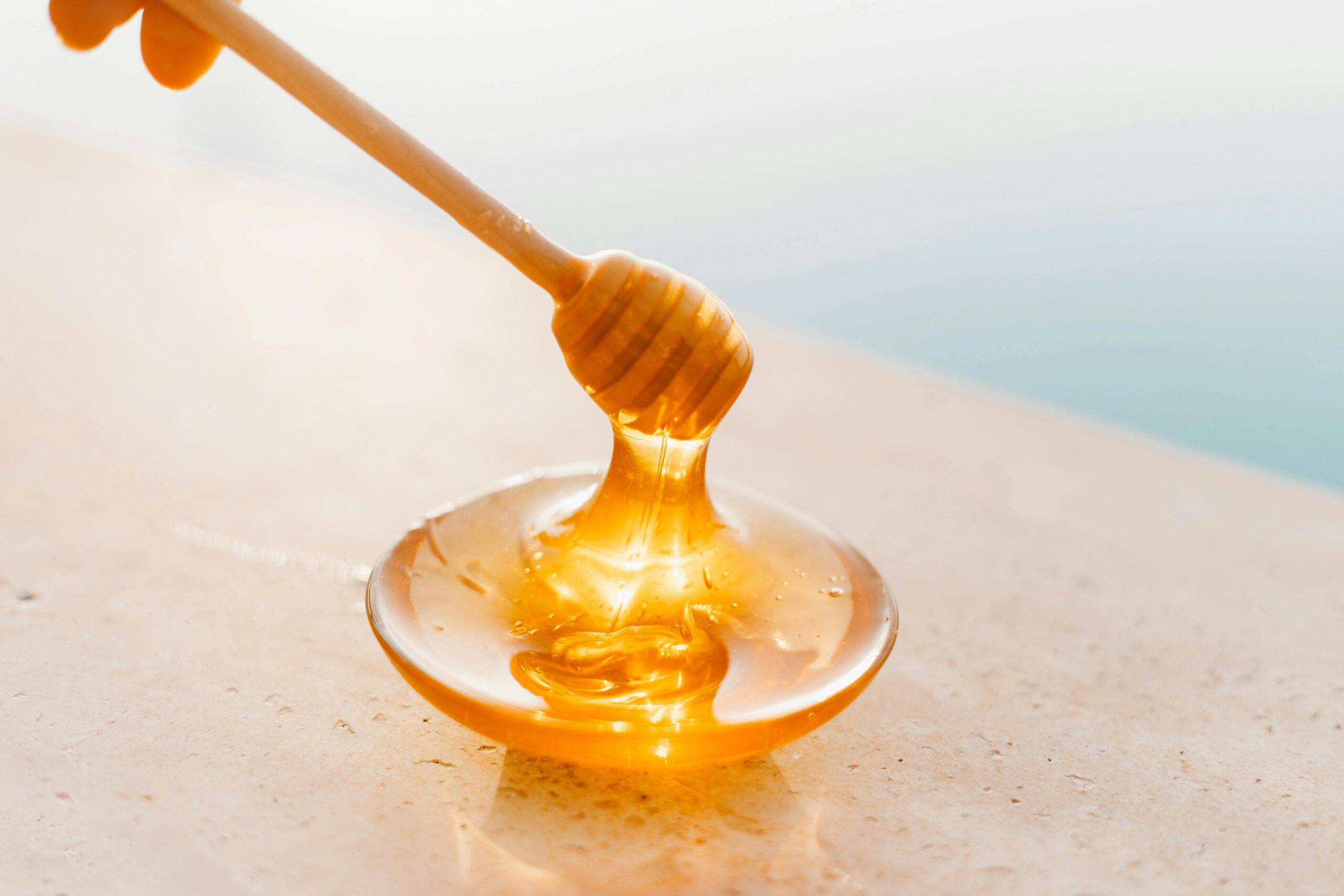 dripping honey as symbol for fundraising and corporate growth
