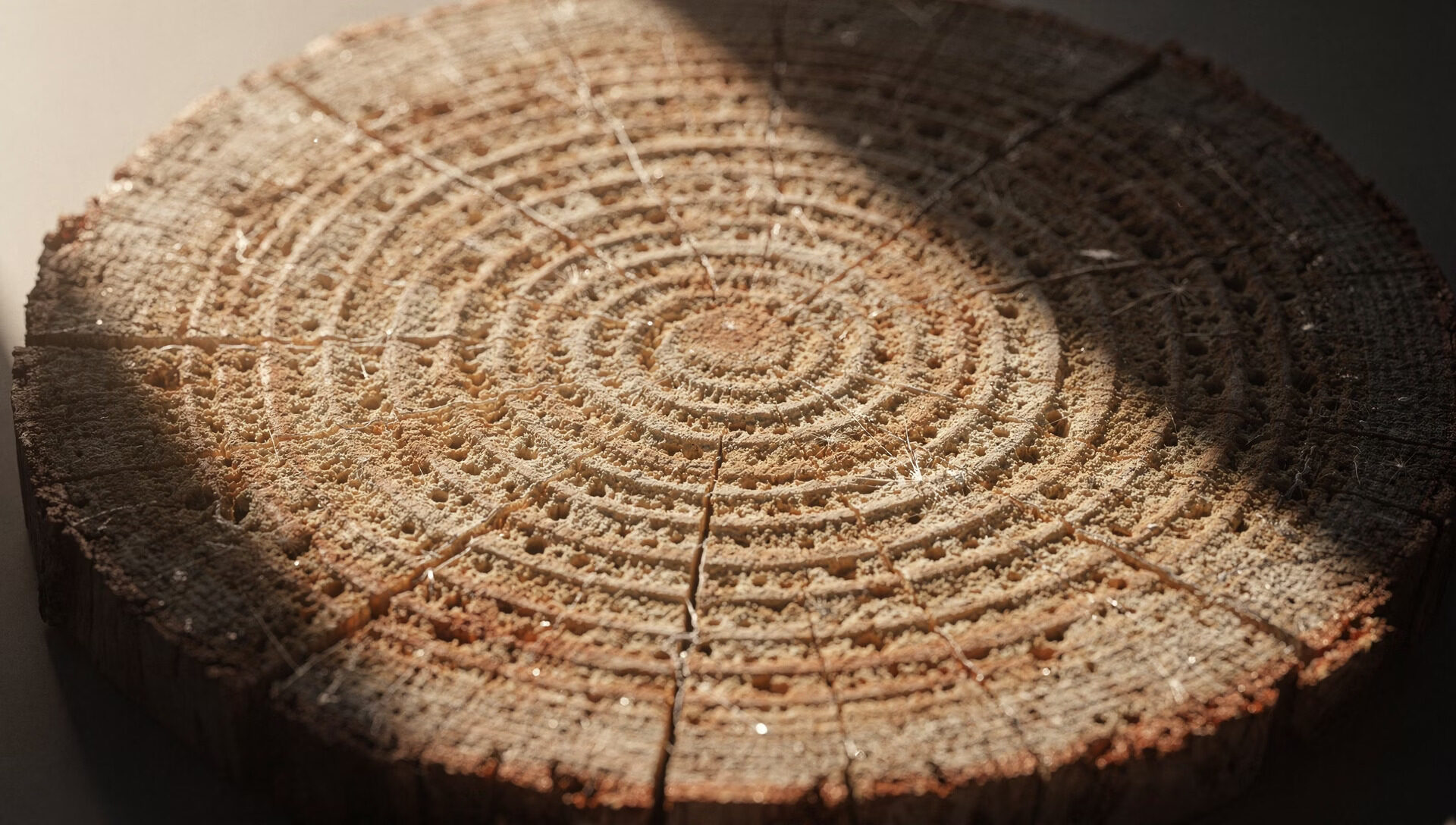 Tree rings representing accumulated clinical-development judgement and integrated learning across the product lifecycle.