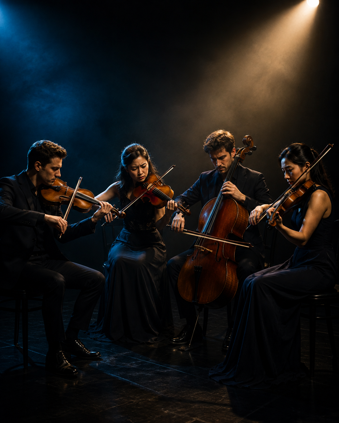 Chamber quartet representing a clearly defined deliverable with bounded scope and budget.